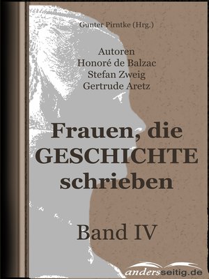 cover image of Frauen, die Geschichte schrieben--Band IV